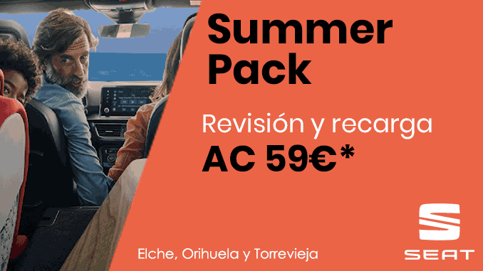summer pack SEAT Elche Orihuela Torrevieja