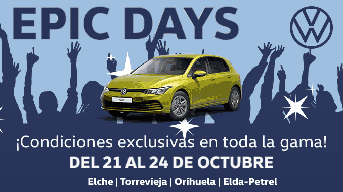 Epic Days de Volkswagen Serramóvil Volkswagen en Elche y Torrevieja Olezamóvil Volkswagen en Orihuela 678