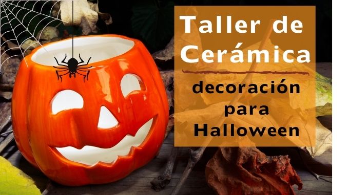 Taller de Cerámica decoración para halloween torrevieja