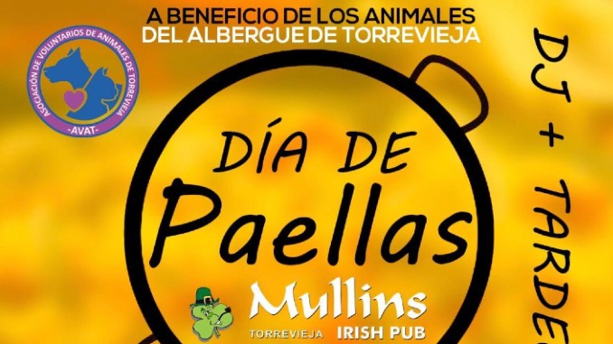 Día de Paellas en Mullins Irish Pub Torrevieja