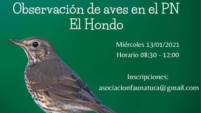 Parque Natural El Hondo Torrevieja La Mata Asociación Faunatura