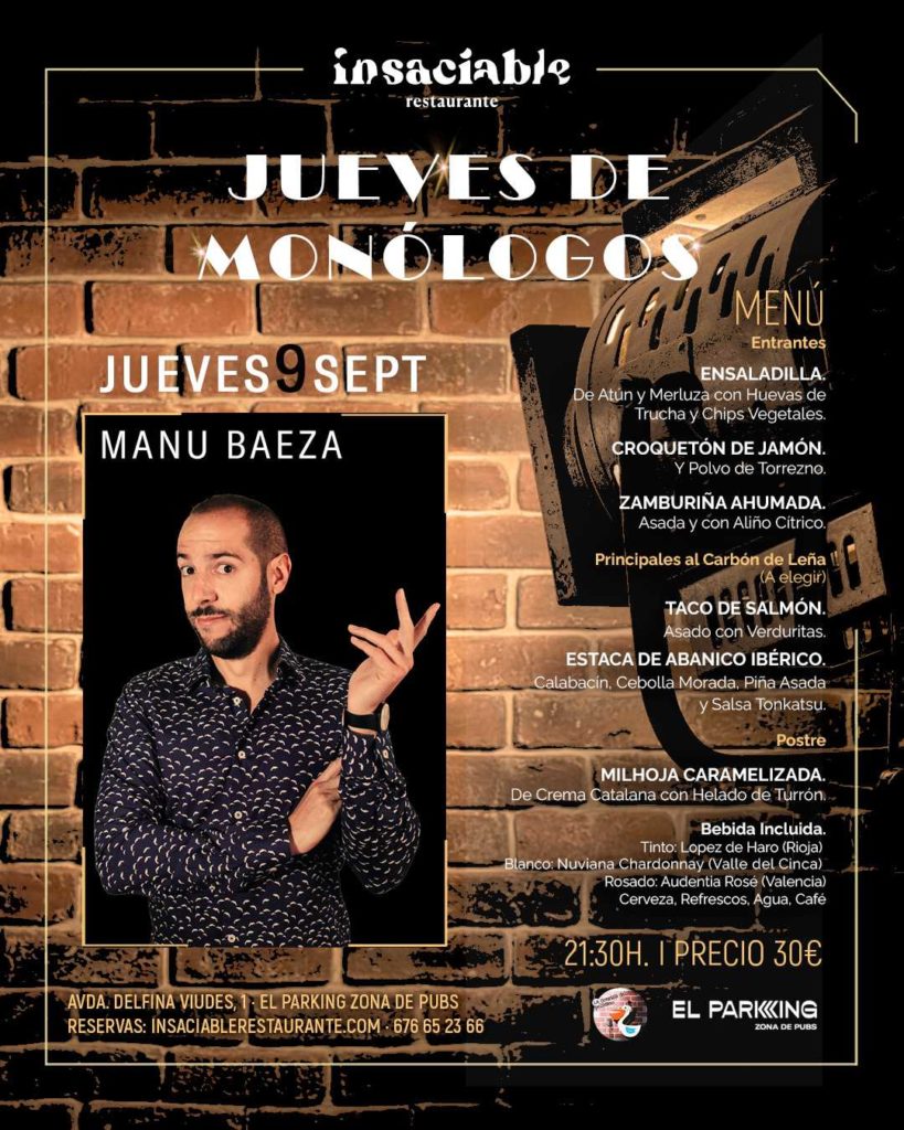Manu-Baeza-monologo-Torreviejacom-restaurante-insaciable