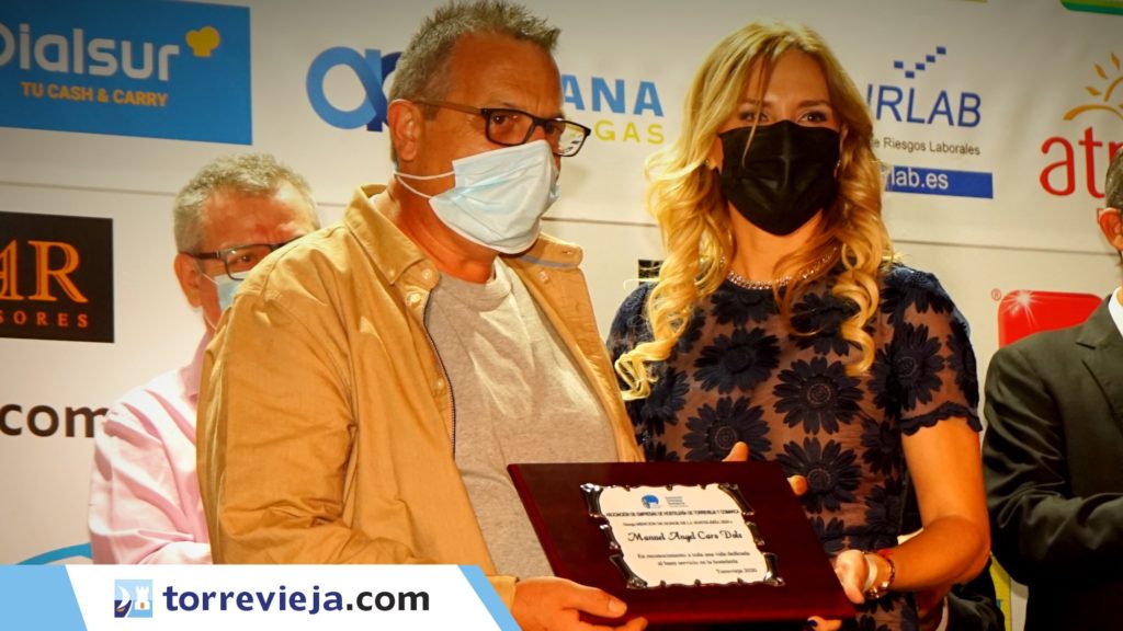 Manuel Ángel Caro Dols cena tenedores de oro 2021 asociación hostelería Torrevieja 30
