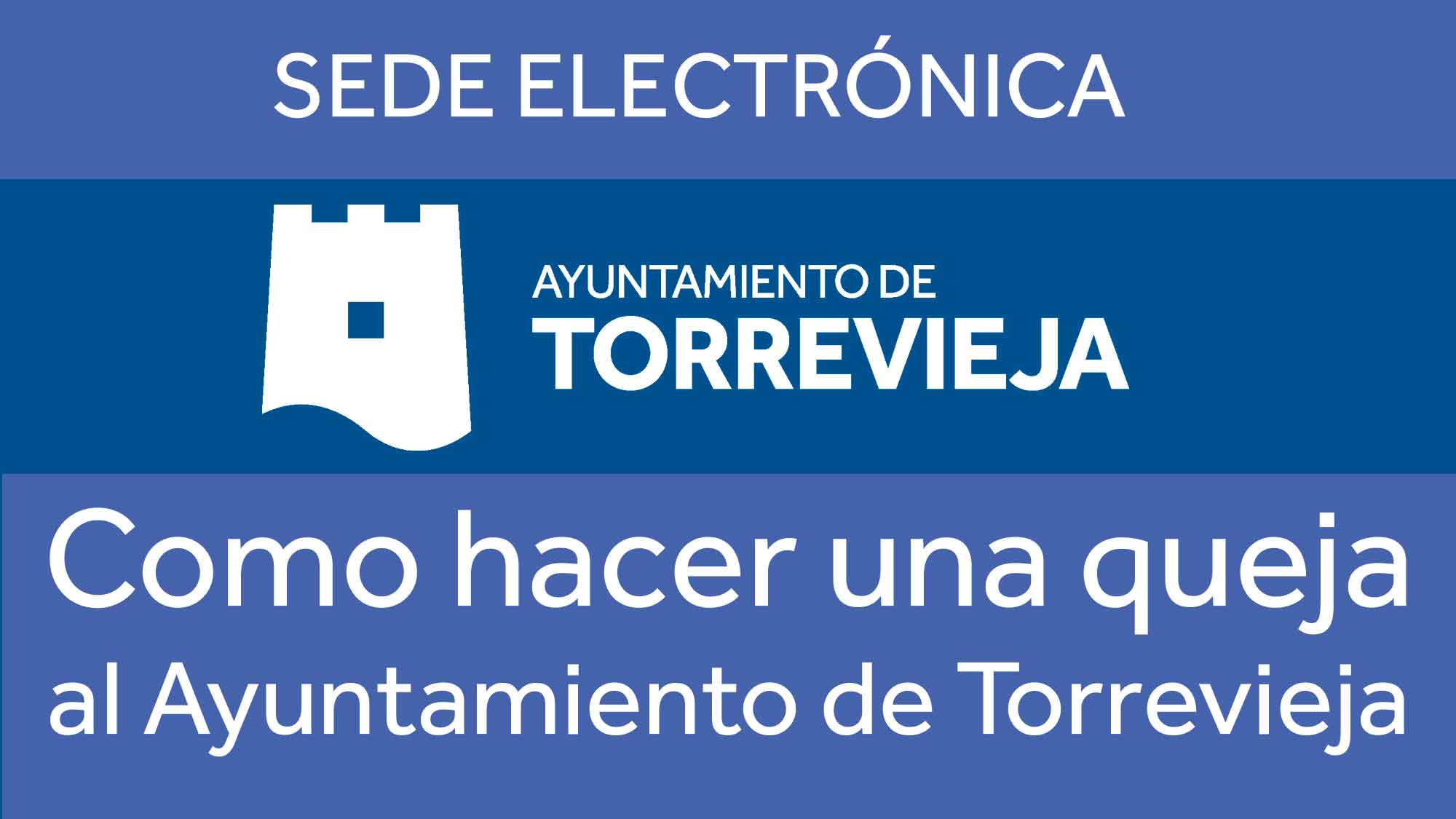 Como hacer una queja al Ayuntamiento de Torrevieja