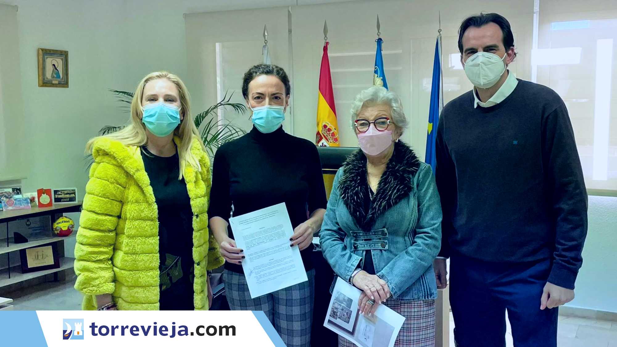Convenio de colaboración entre AGAMED y Alimentos Solidarios de Torrevieja