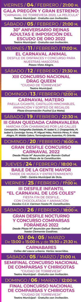 programa-carnaval-desfile-Torrevieja-2022