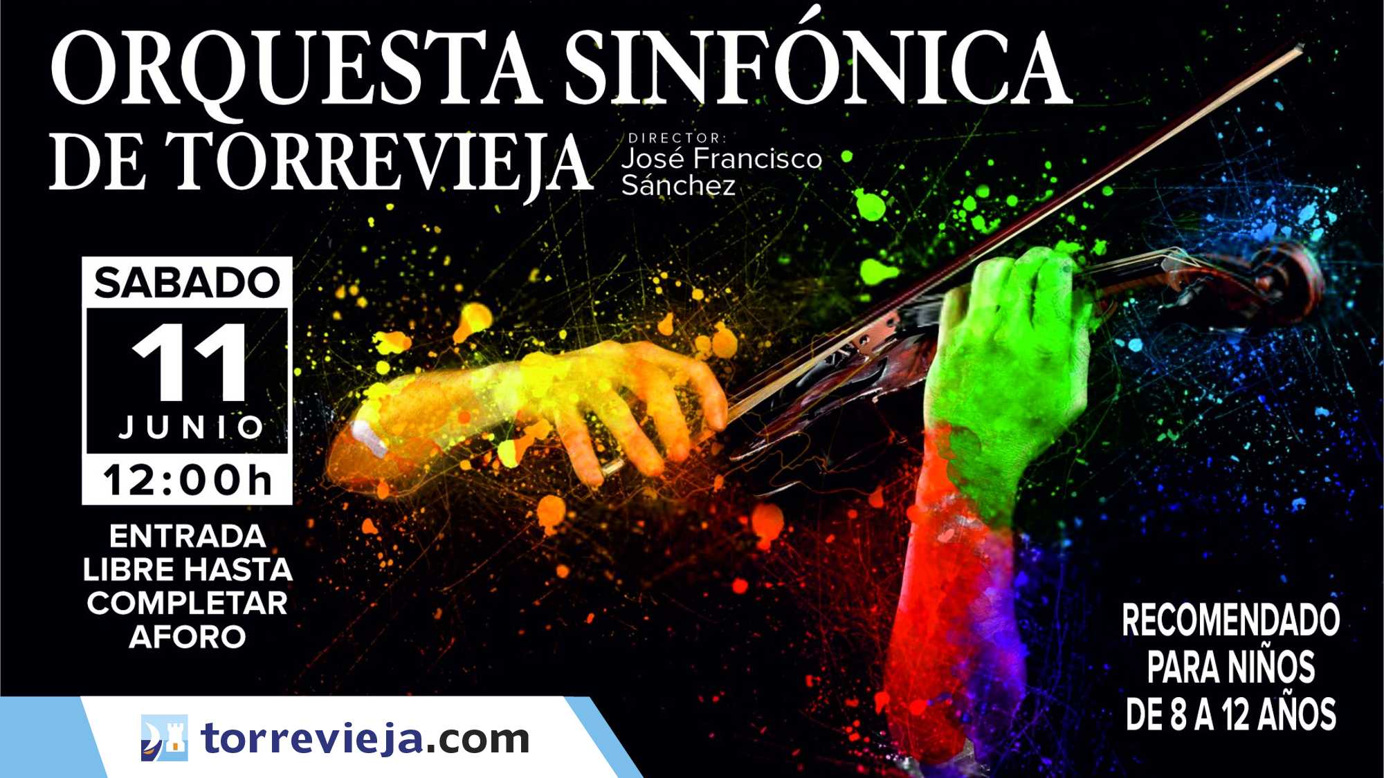 Concierto en familia de la Orquesta Sinfónica de Torrevieja