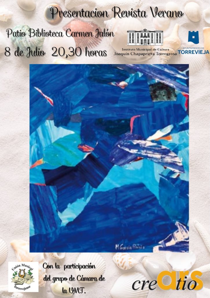 Presentación del número 67 de la revista cultural digital Ars Creatio Torreviejacom1
