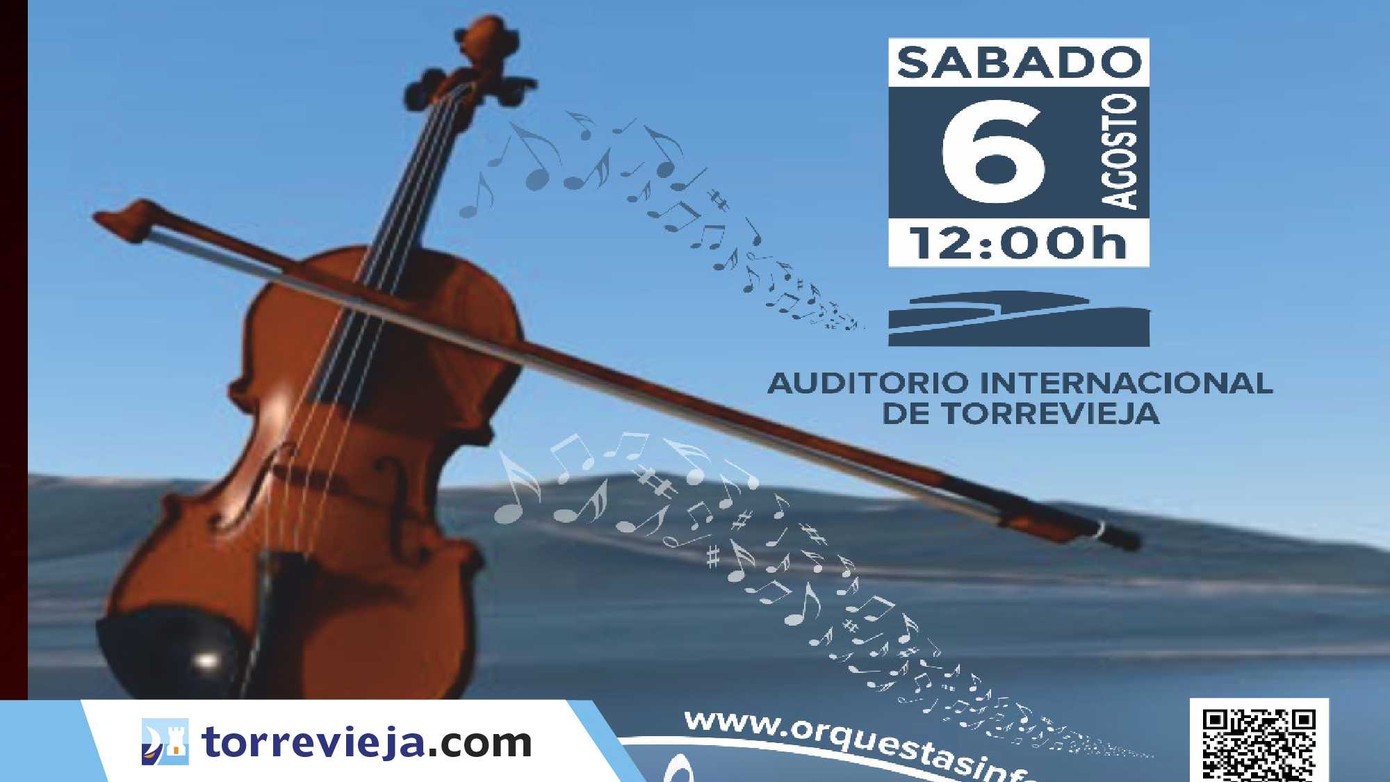 concierto verano 2022 joven orquesta sinfónica de Torrevieja