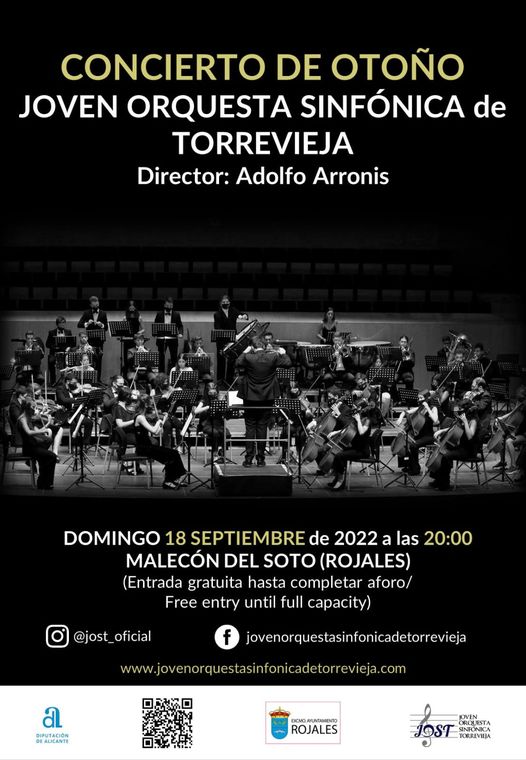 Concierto de la Joven Orquesta Sinfónica de Torrevieja en Rojales