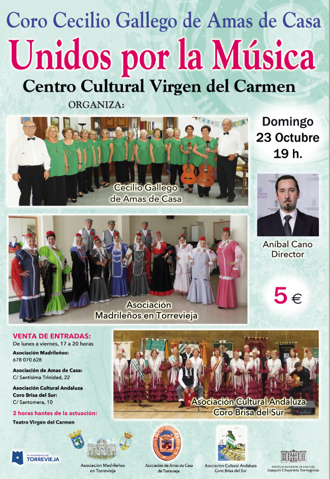 Concierto Unidos por la música