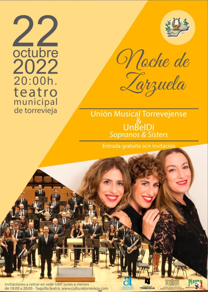 Concierto de Zarzuela en Torrevieja a cargo de la Unión Musical Torrevejense UnBelDi-1