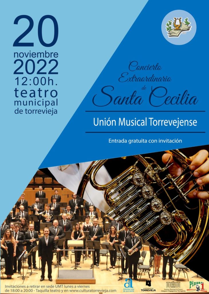 Concierto extraordinario de Santa Cecilia 2022 - Unión Musical Torrevejense