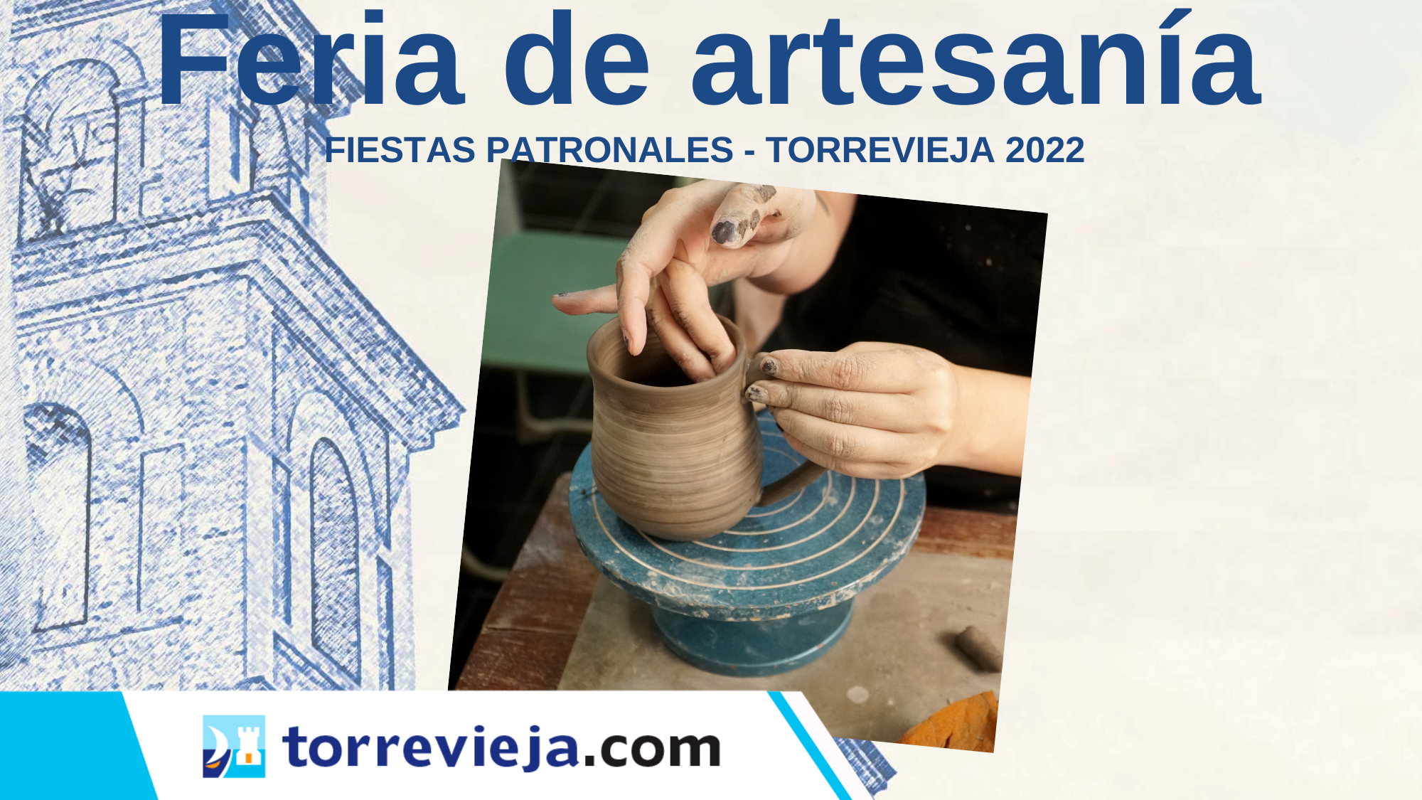 Feria de artesanía Torrevieja Fiestas Patronales 2022