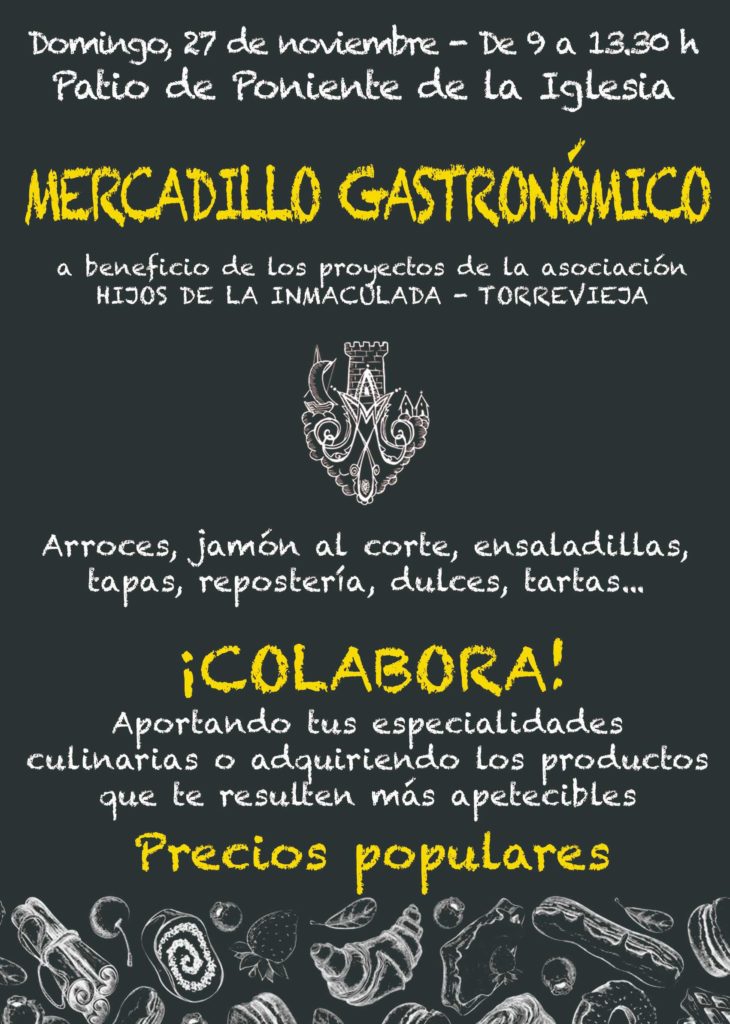 Mercadillo Gastronómico Torrevieja Hijos de la Inmaculada 2022