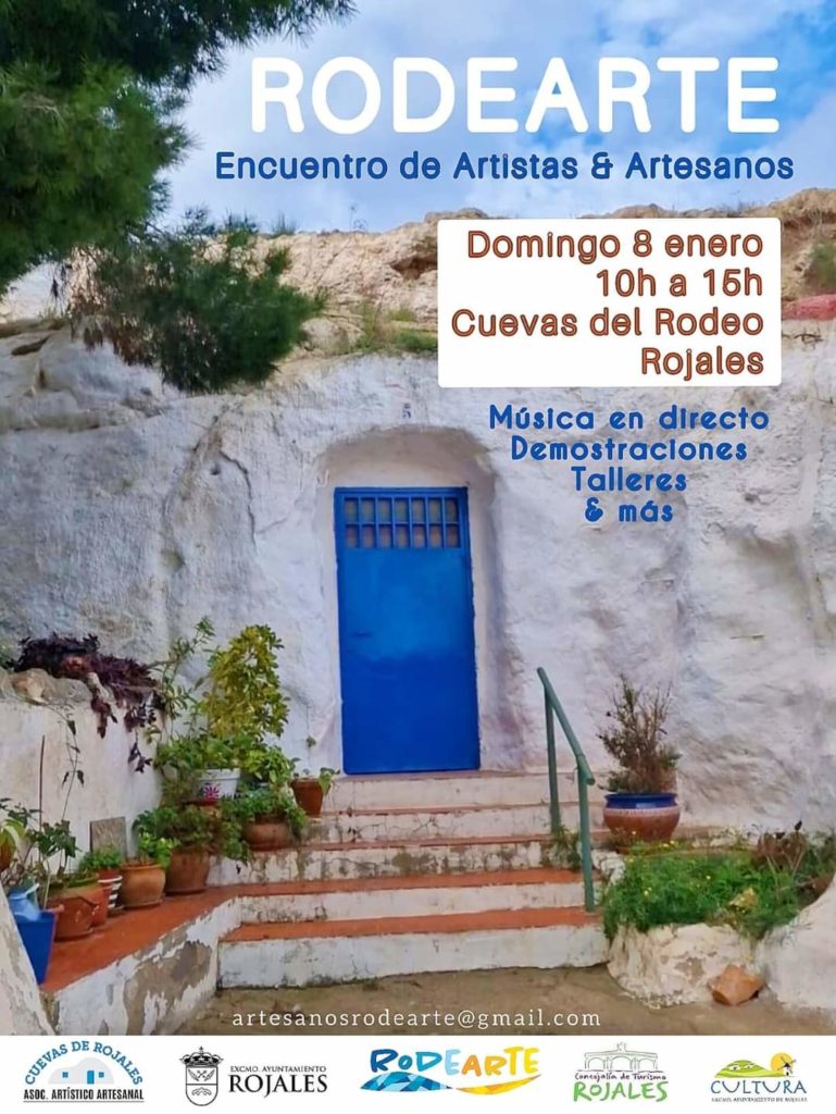 Rodearte Enero 2023 actividades gratuitas para todos los públicos en las Cuevas del Rodeo de Rojales