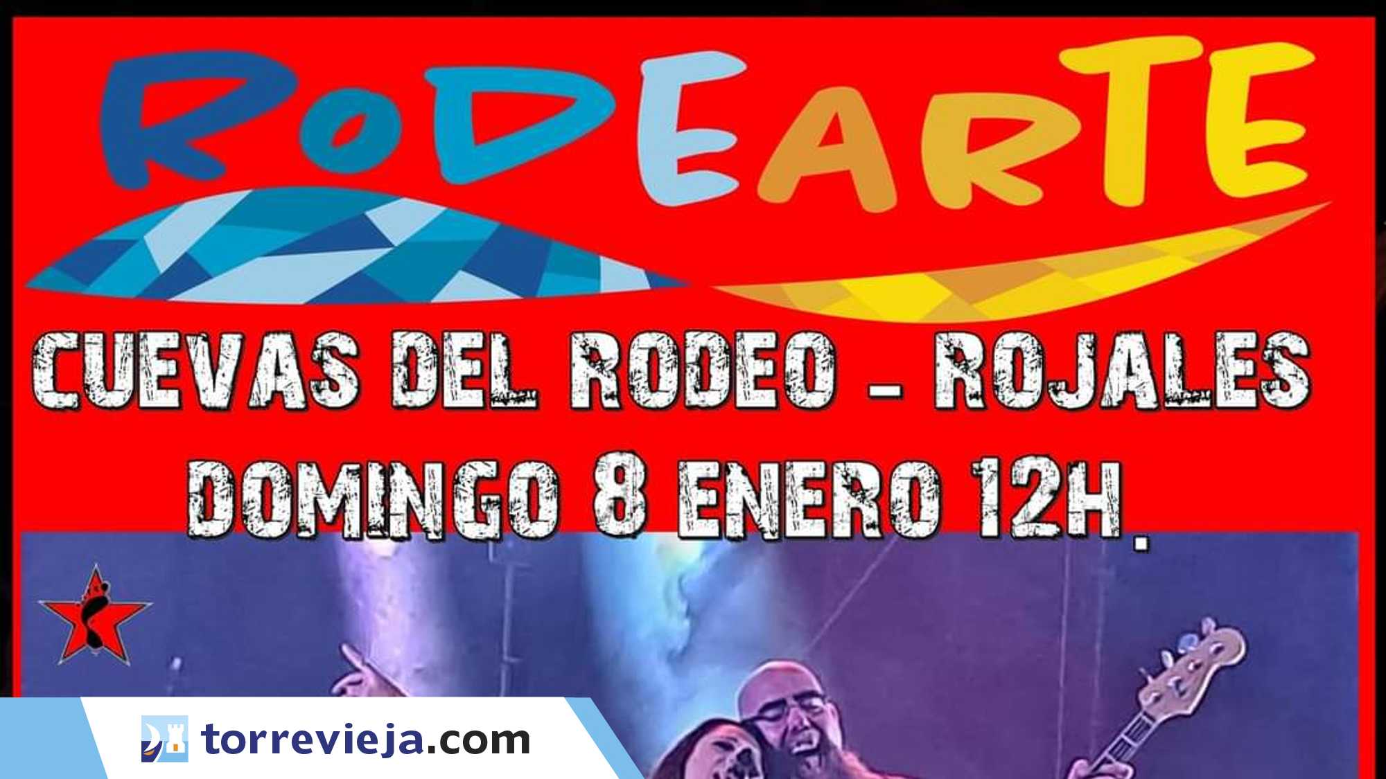 Rodearte Enero 2023 actividades gratuitas para todos los públicos en las Cuevas del Rodeo de Rojales