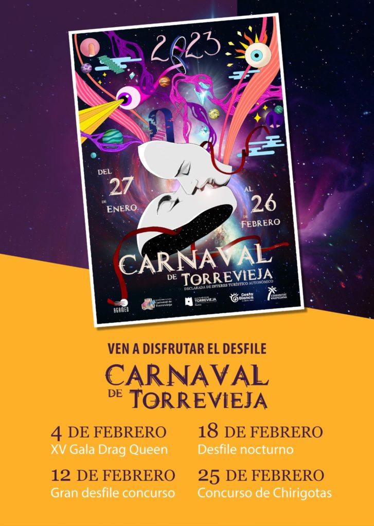 programa de carnaval Torrevieja 2023