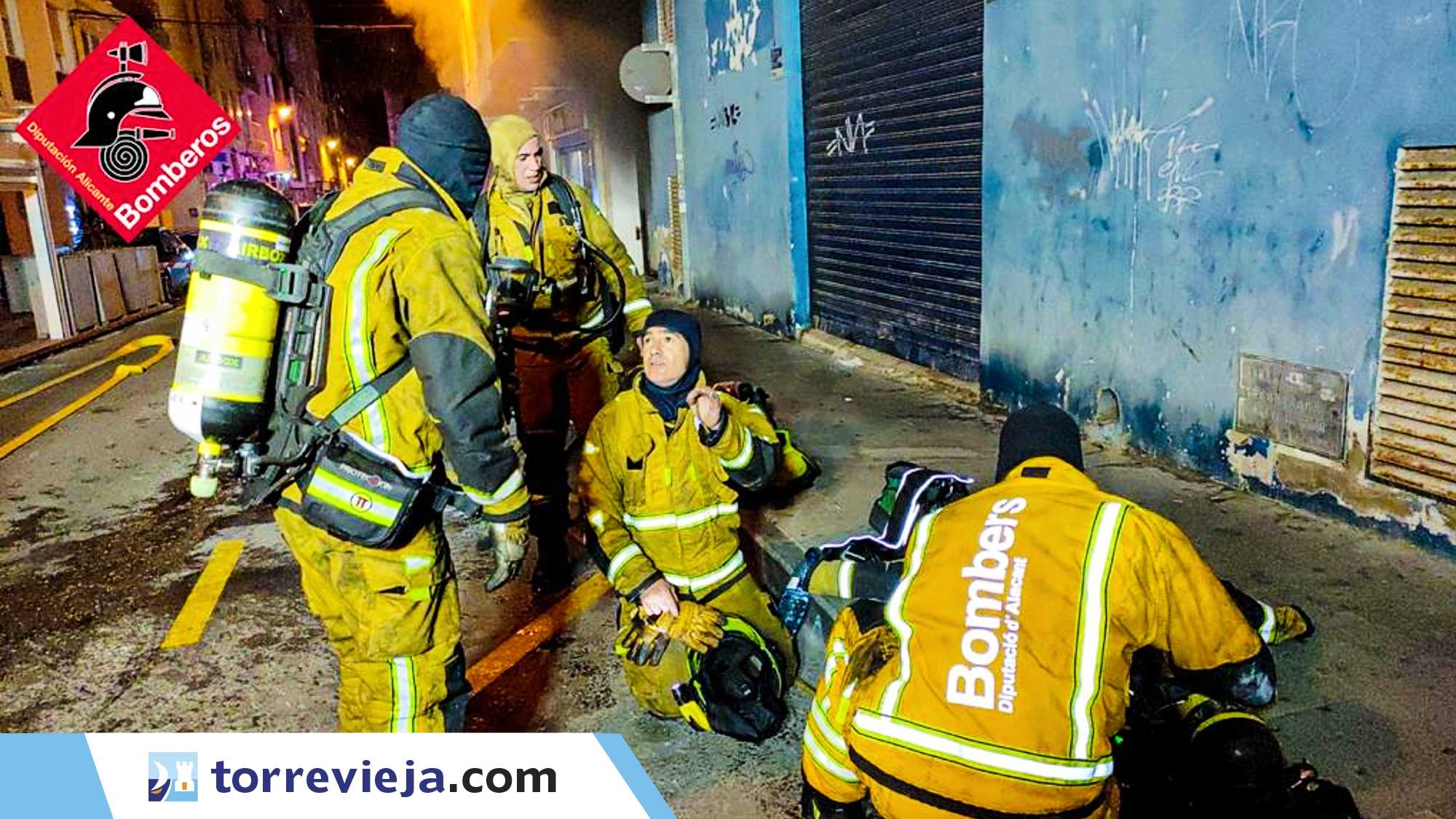 incendio centro Torrevieja