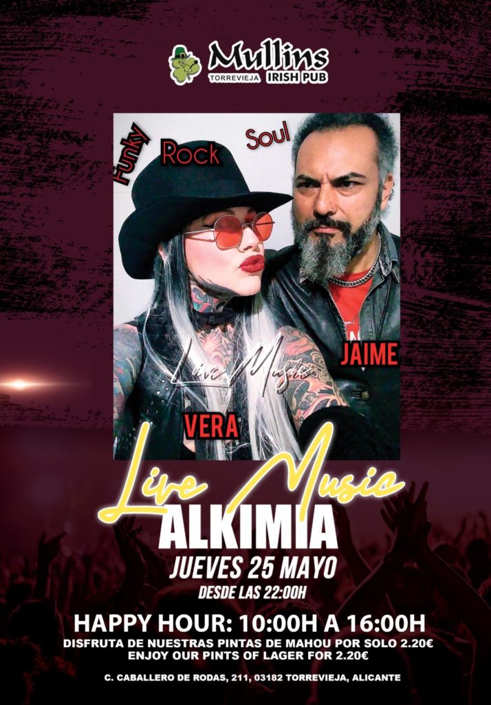 ALKIMIA - Música en Directo en JMullins Torrevieja