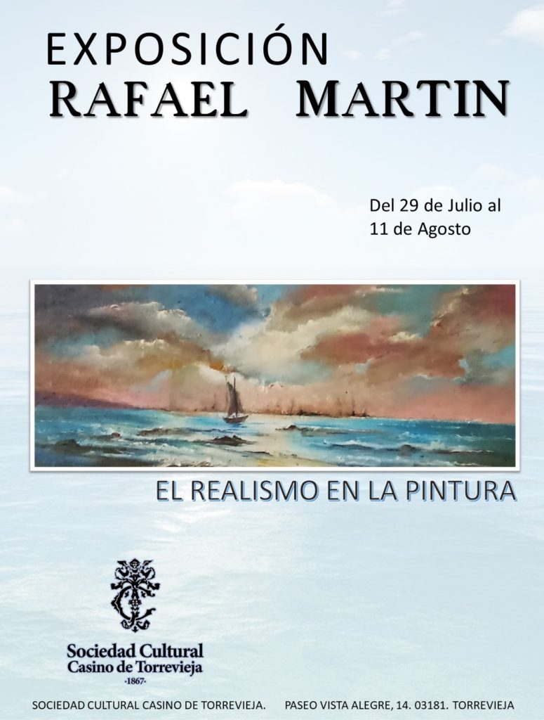 Rafael Martín exhibition in Torrevieja 2023