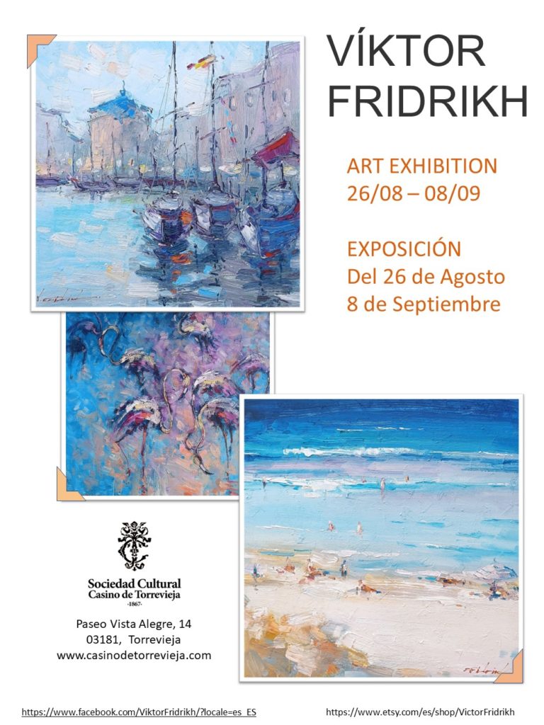 Exposición de Viktor Fridrikh en Torrevieja