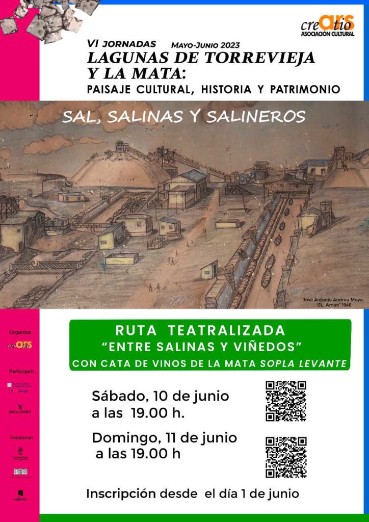 Ruta teatralizada para conocer la historia de las lagunas de Torrevieja y La Mata