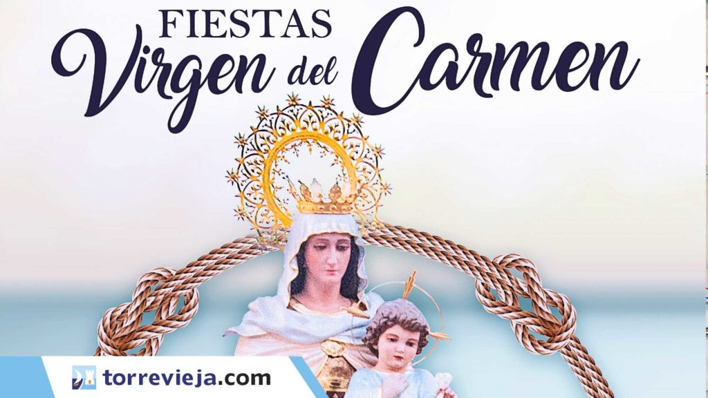 Programme des festivités de la Virgen del Carmen Torrevieja 2023