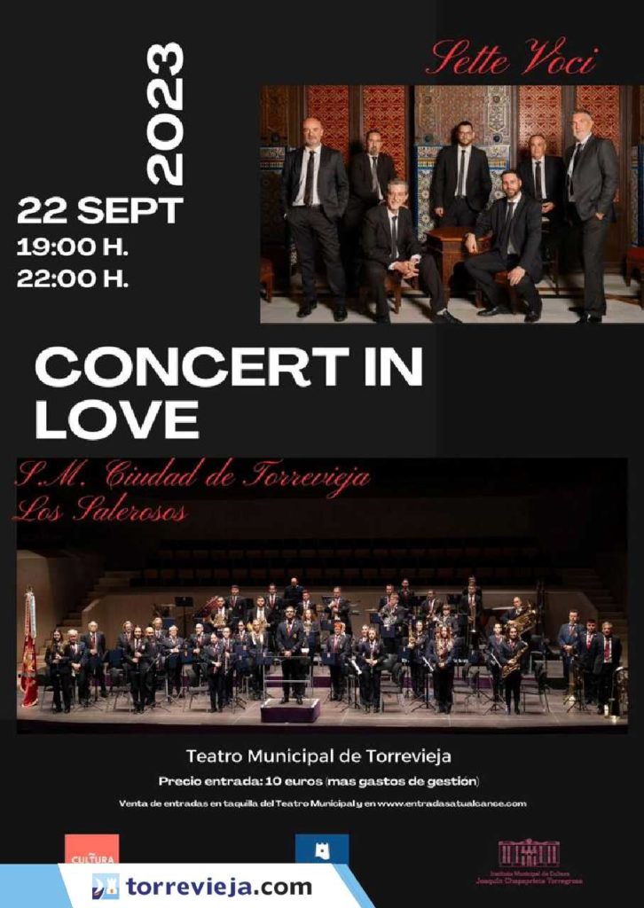 Concierto LOS SALEROSOS Y SETTE VOCI Torreviejacom