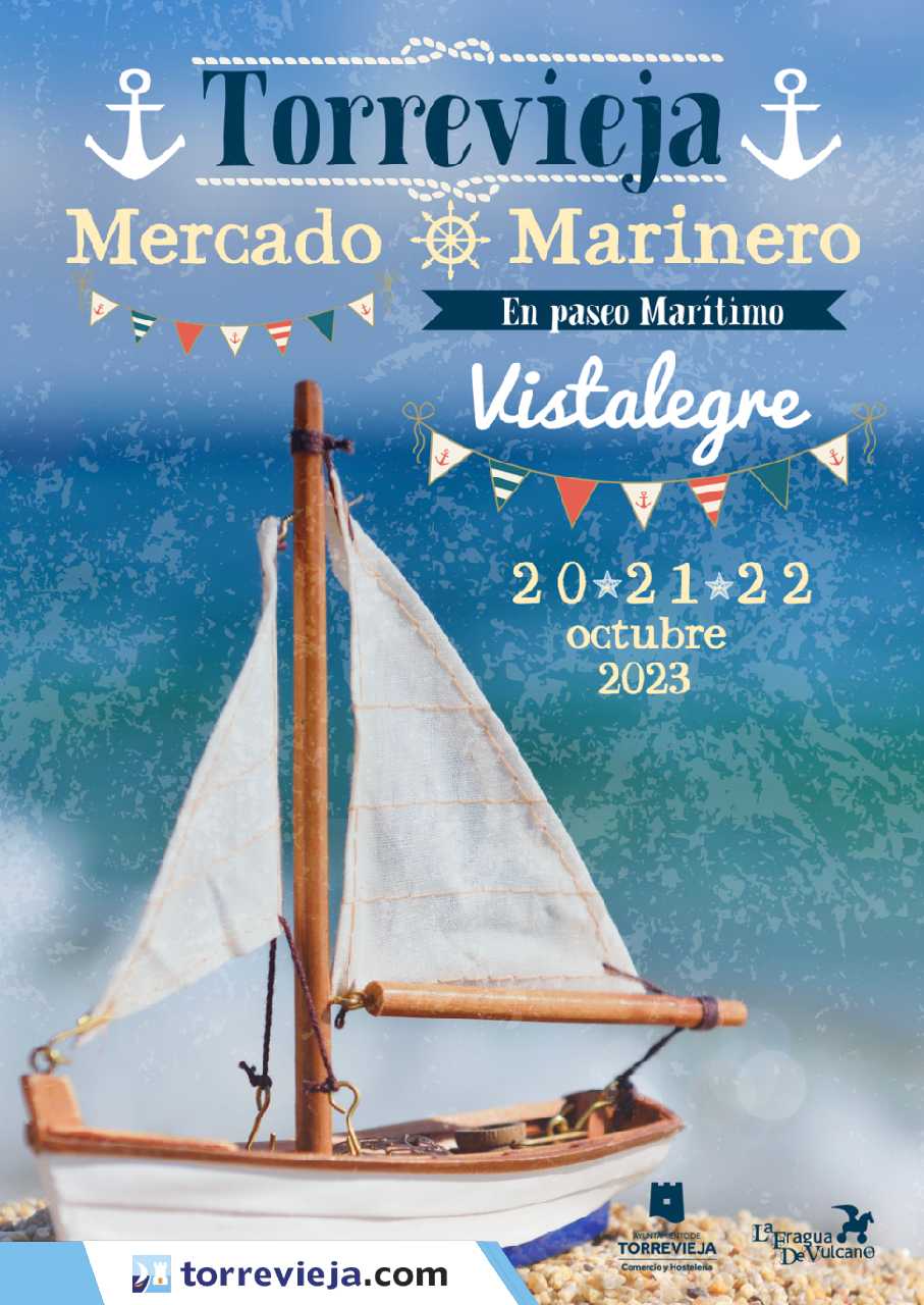 Mercado marinero en Torrevieja octubre 2023