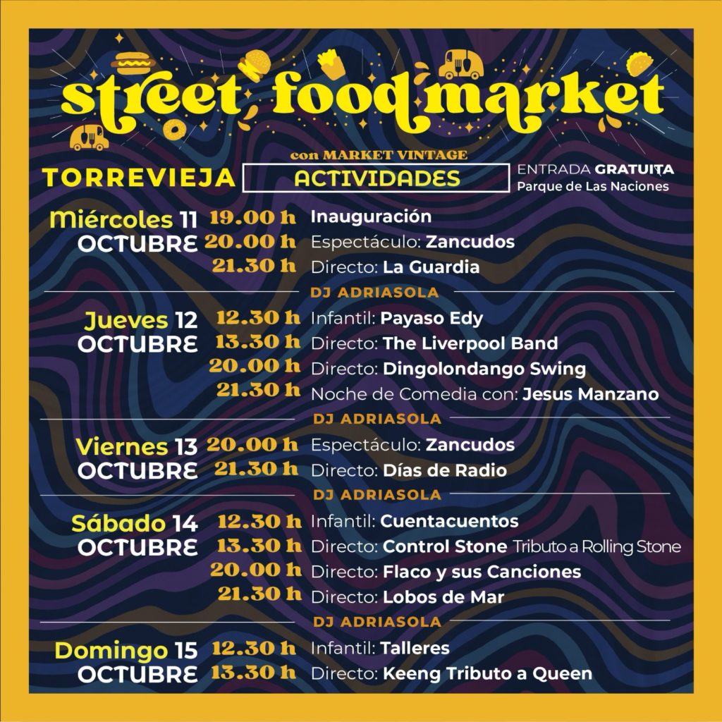 Street Food Market Torrevieja 2023