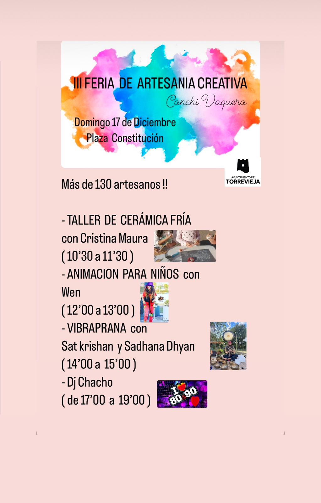 Feria de artesanía creativa con Conchi Vaquero
