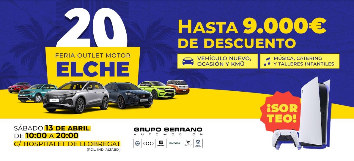 20 Feria Outlet Motor de Grupo Serrano Automoción Torreviejacom 2024