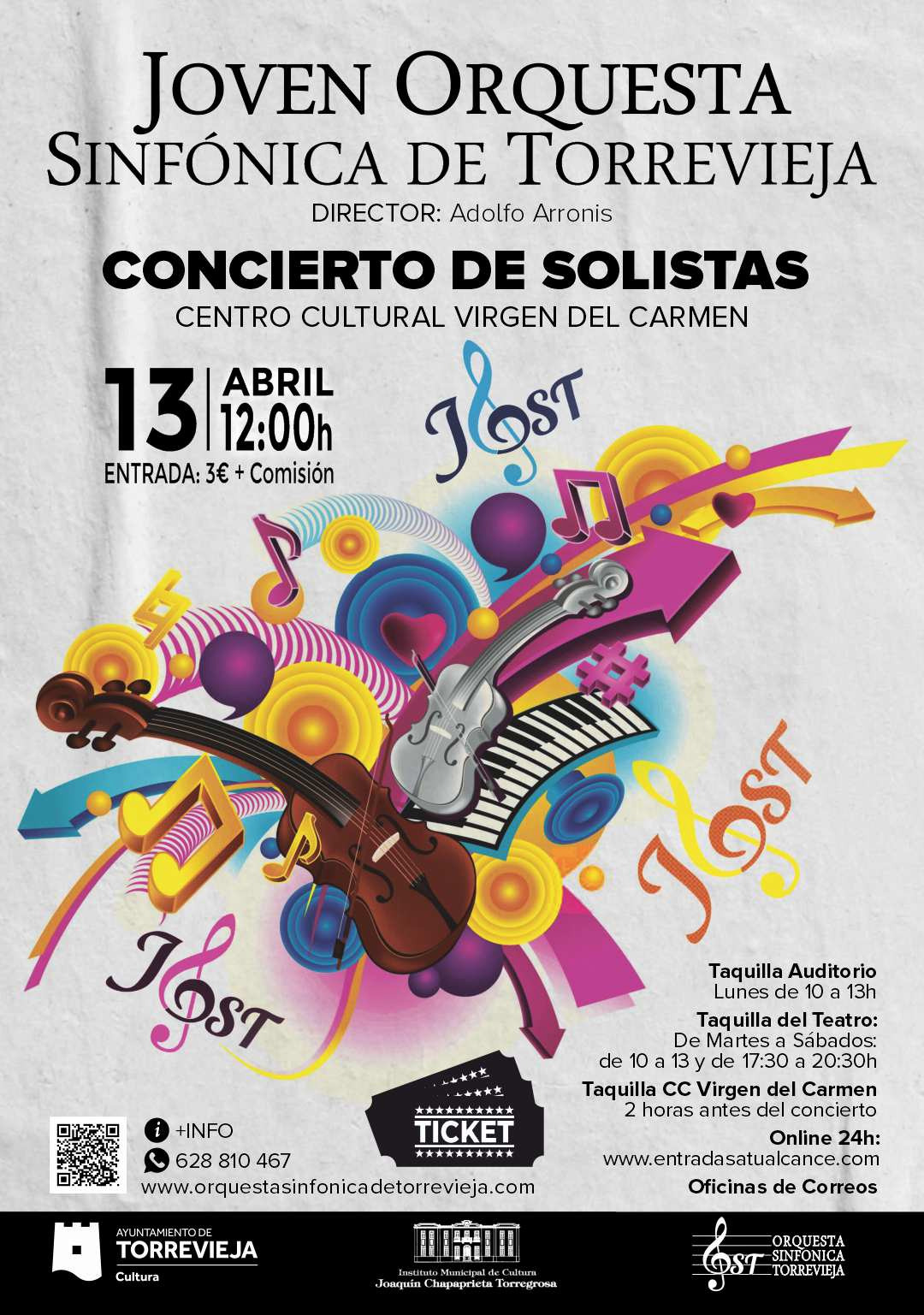 Concierto de solistas de la Joven Orquesta Sinfónica de Torrevieja