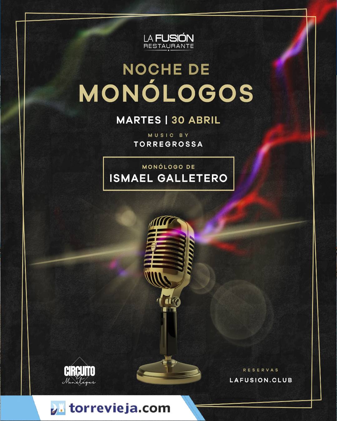 Ismael Galletero Monologo Torrevieja