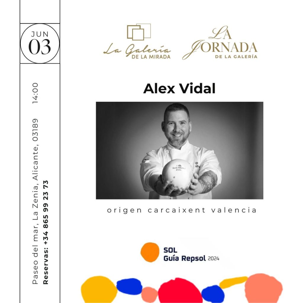 Alex Vidal, del restaurante ORIGEN de Carcaixent (Valencia)