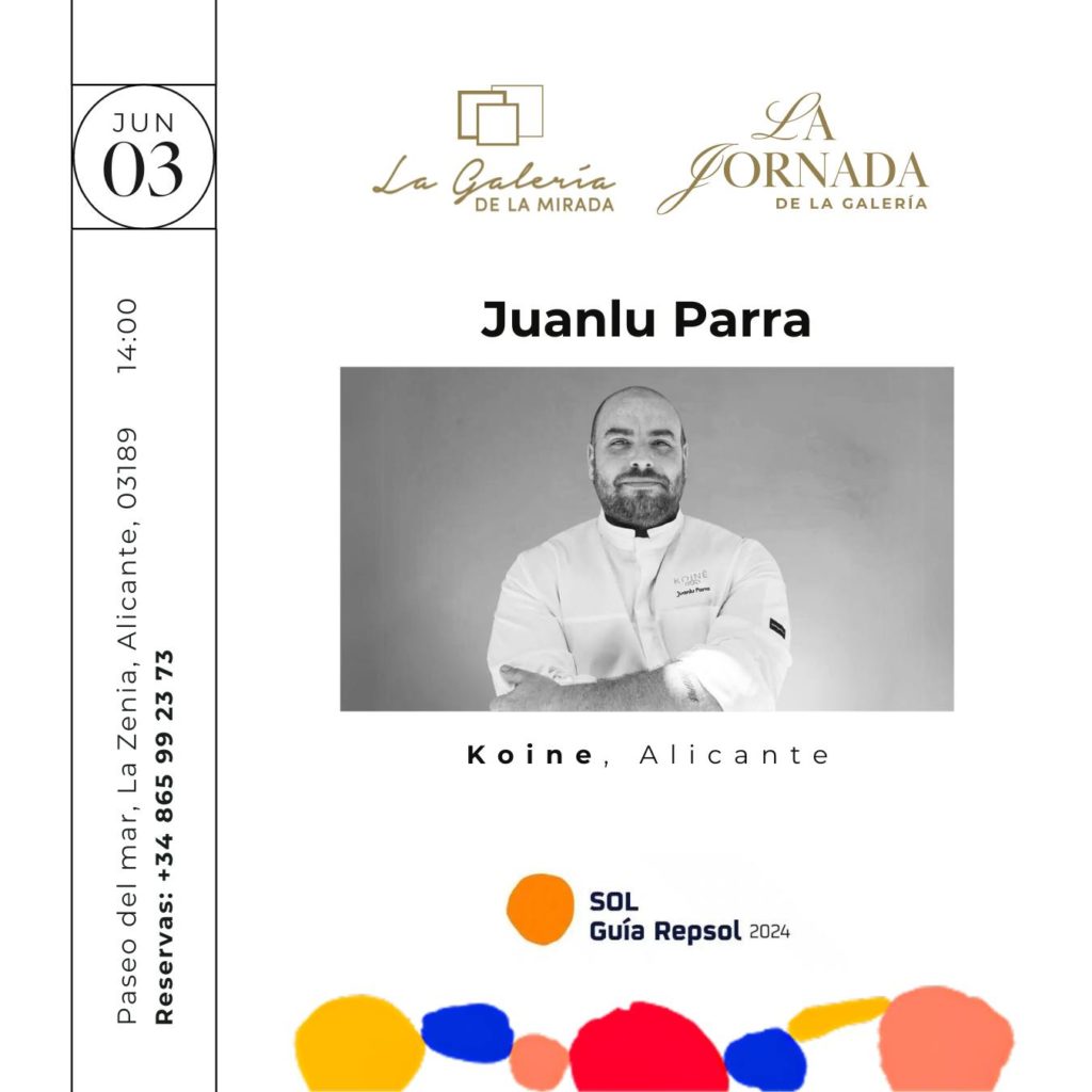 JuanLu Parra, del restaurante KOINE de Alicante