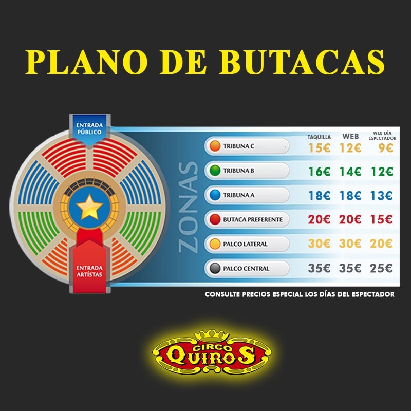 comprar entradas Circo QUIROS Torrevieja