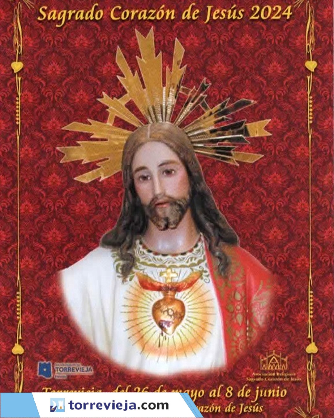 programa de fiestas de la Asociación “agrado Corazón de Jesús de Torrevieja 2024 2