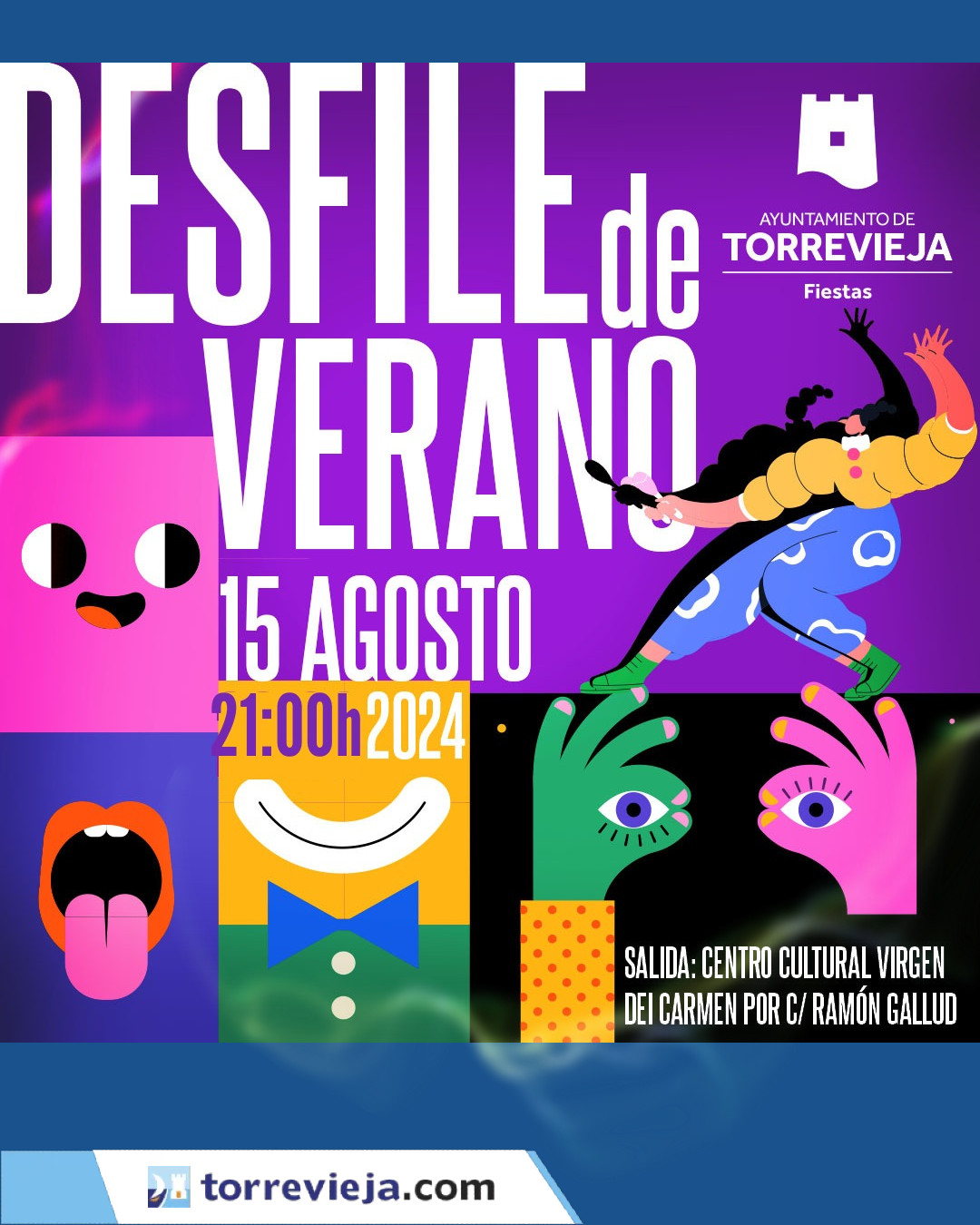 desfile de verano Torrevieja 2024