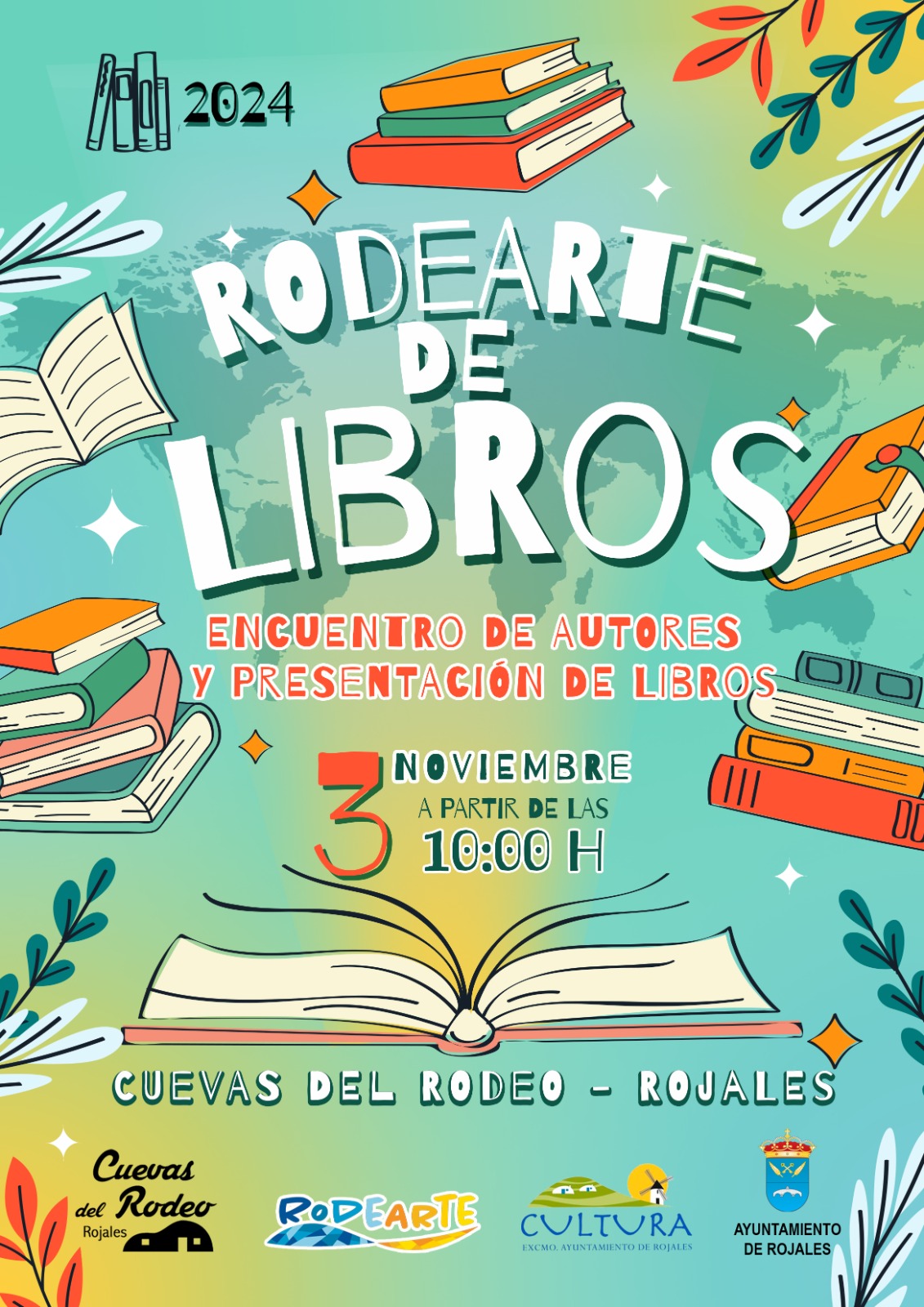 rodearte de libros en Rojales Octubre 2024