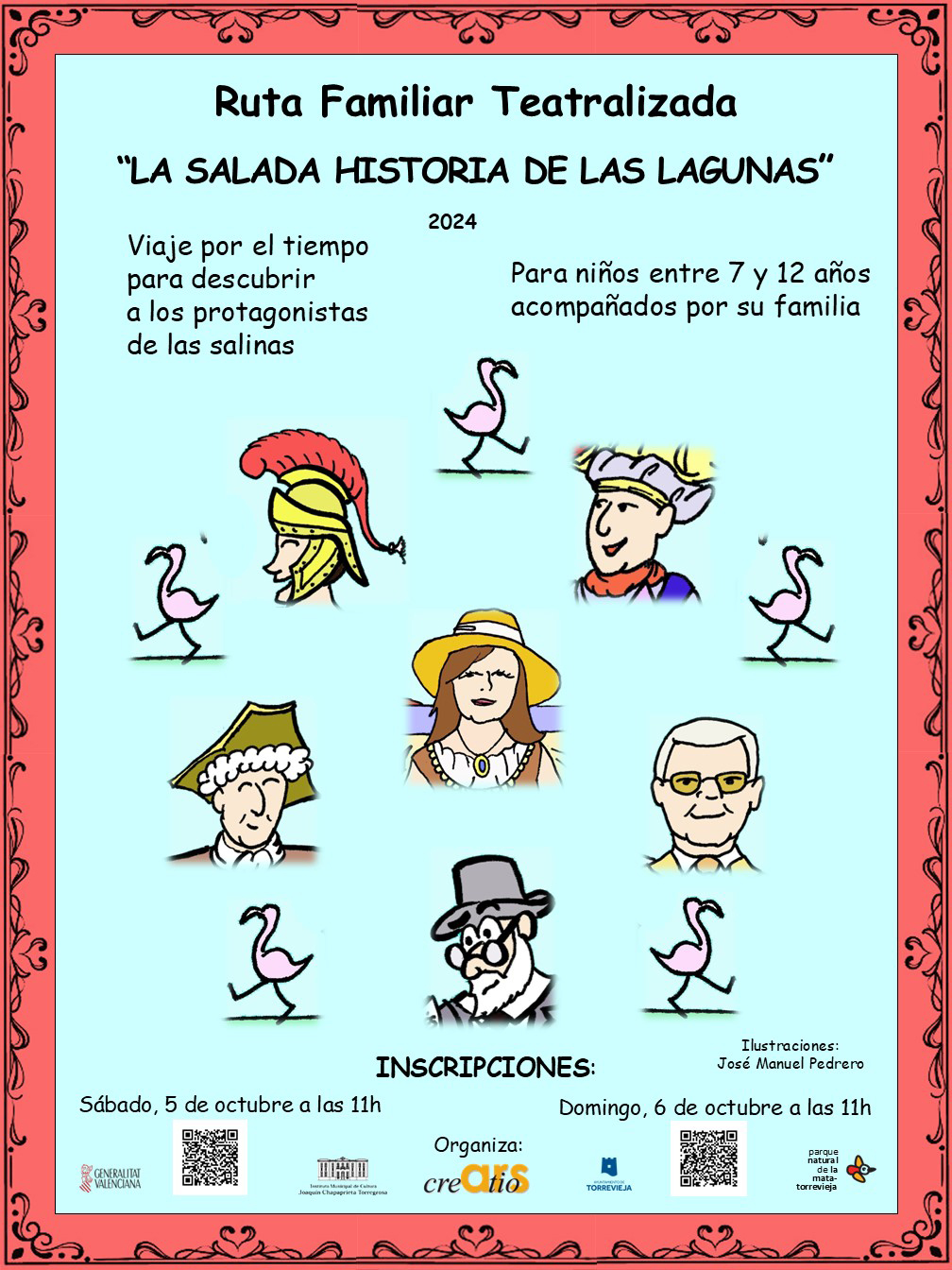 ruta familiar teatralizada salinas Torrevieja