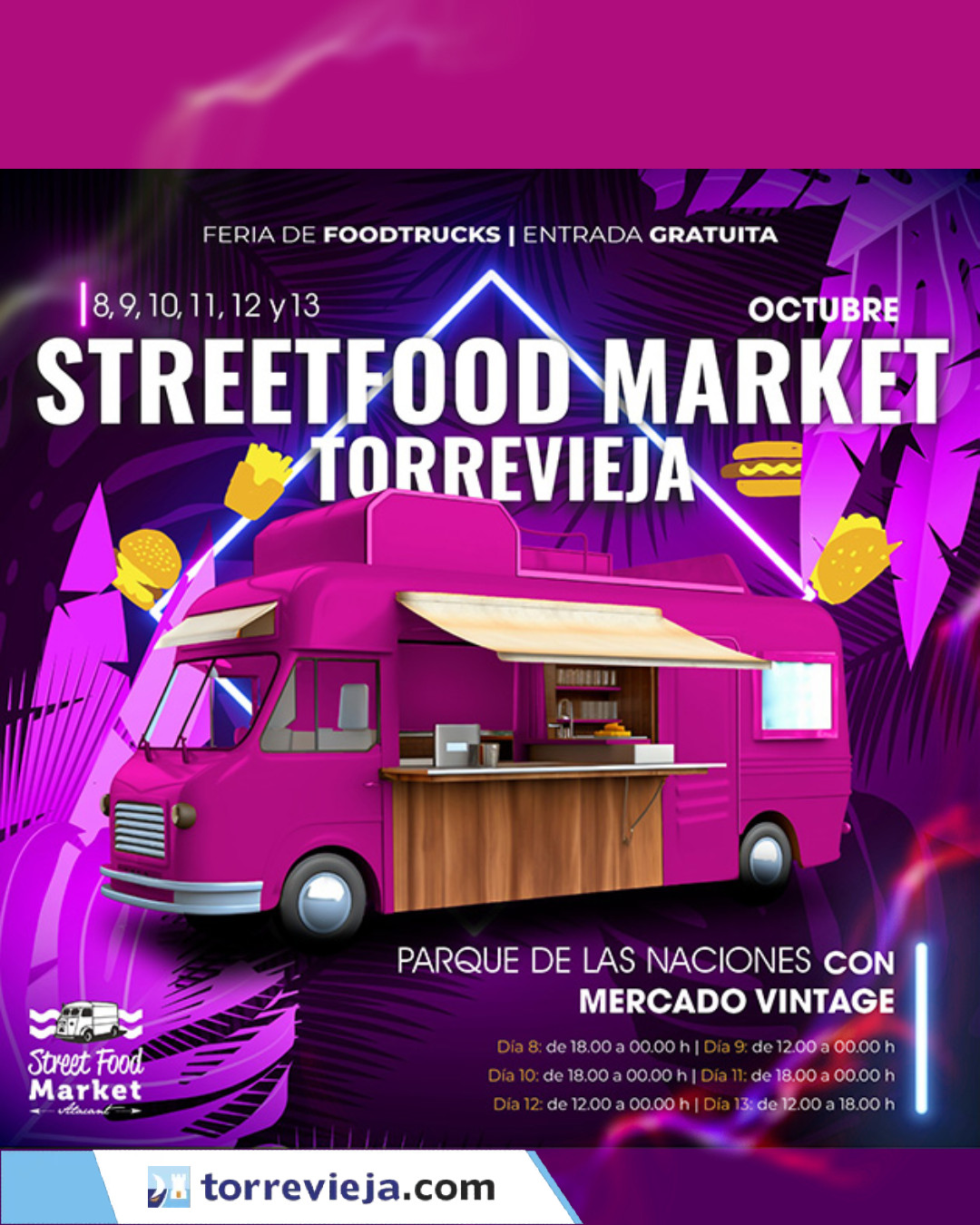 Street Food Market Torrevieja 2024