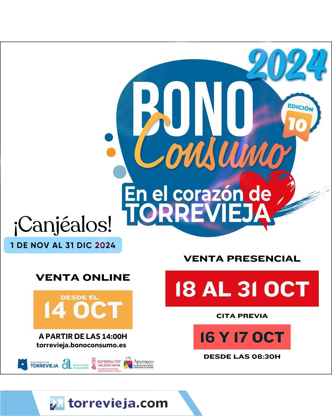 comprar bonoconsumo en Torrevieja