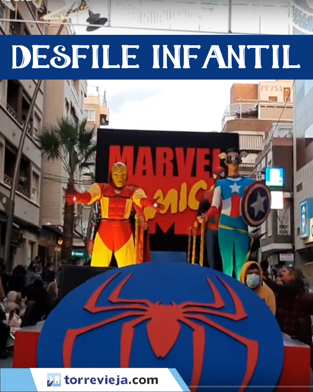 Desfile infantil fiestas patronales Torrevieja 2024