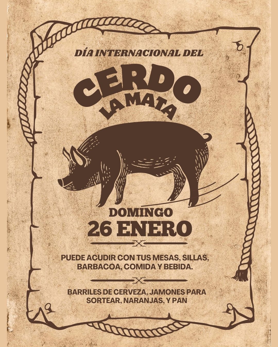 día internacional del cerdo en La Mata Torrevieja 2025