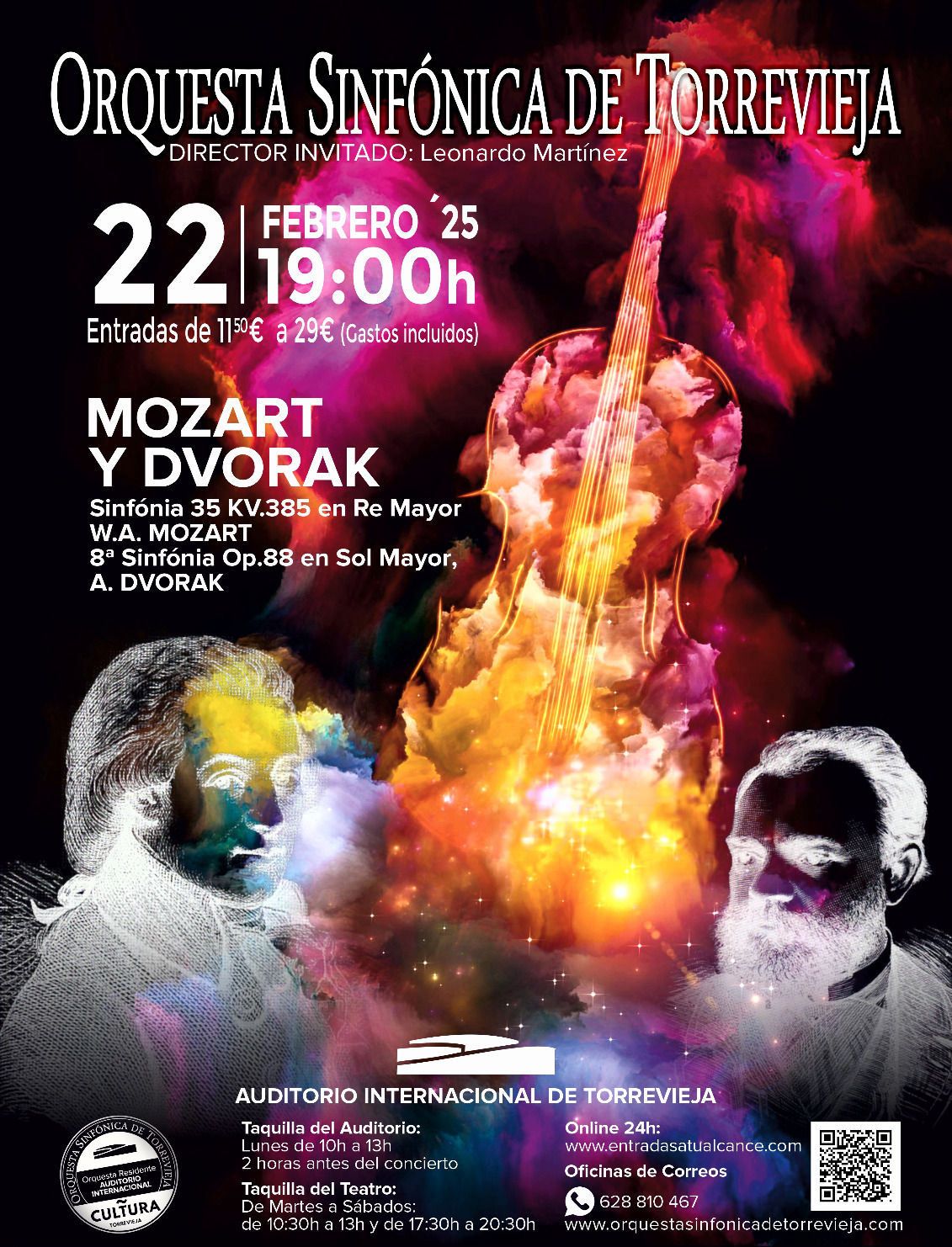 concierto orquesta sinfonica de Torrevieja Febrero 2025