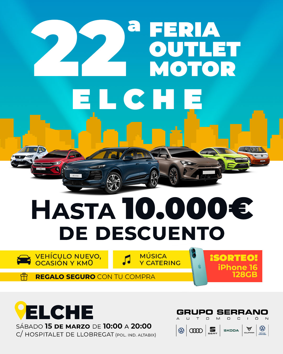 22 Feria Outlet Motor de Grupo Serrano Automoción torreviejacom 2025