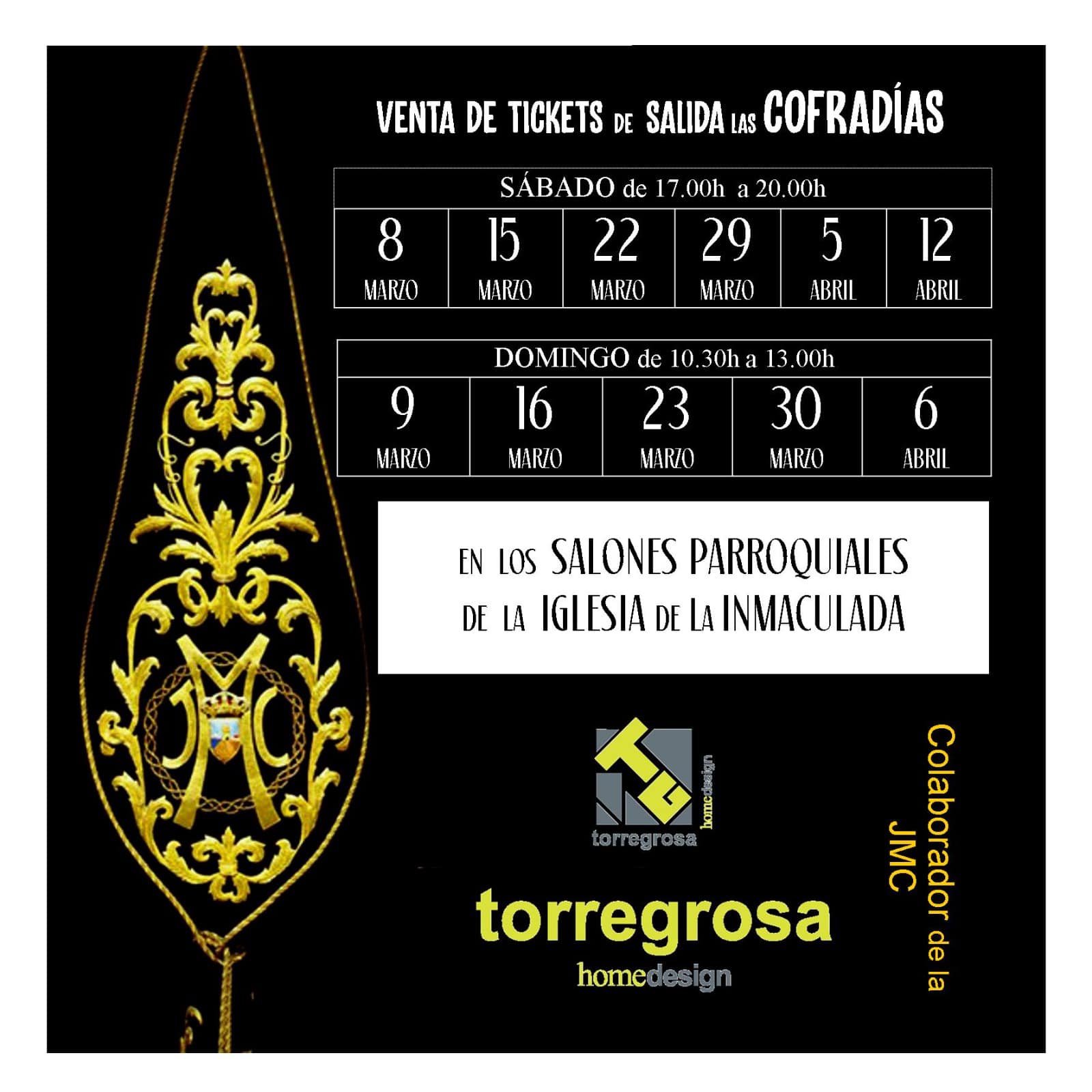 venta tickets salida semana santa Torrevieja 2025