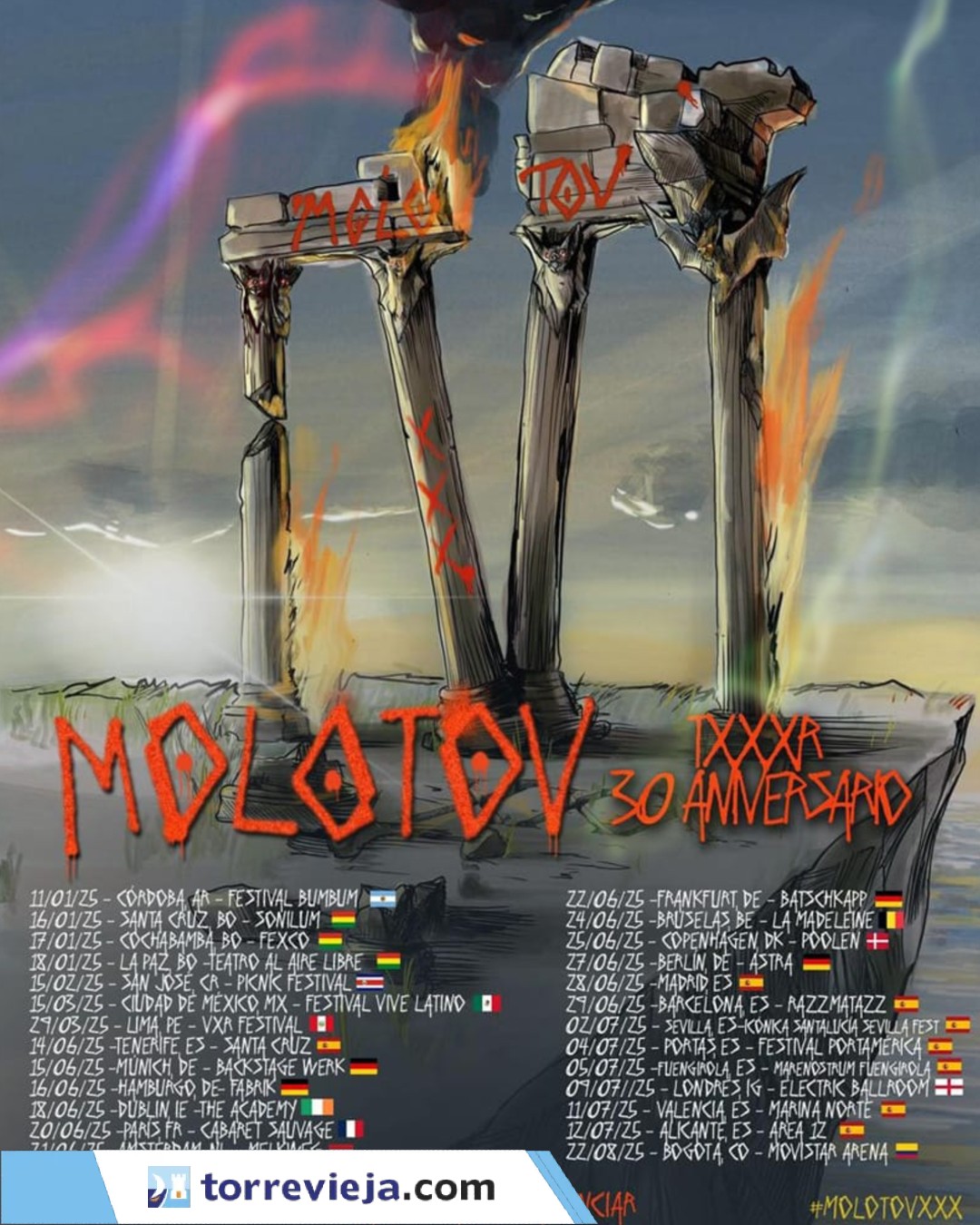CONCIERTO MOLOTOV